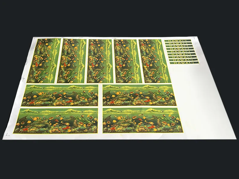 Ceramic printing paper