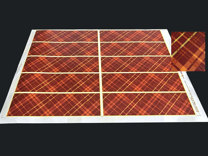 Ceramic printing paper