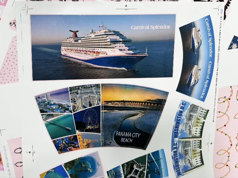 Low temperature printed paper