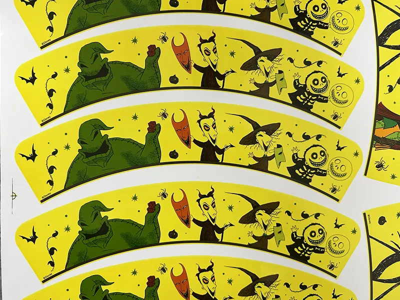 Ceramic printing paper