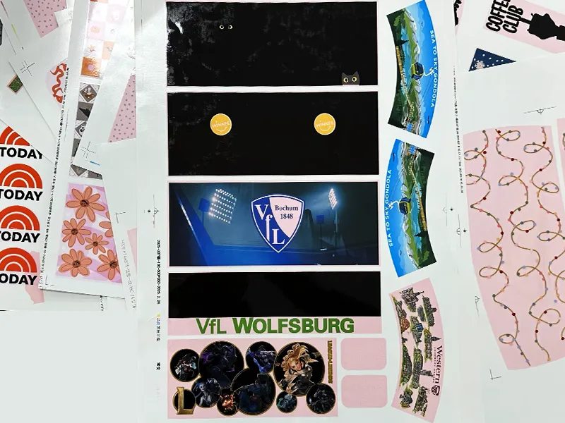 Low temperature printed paper