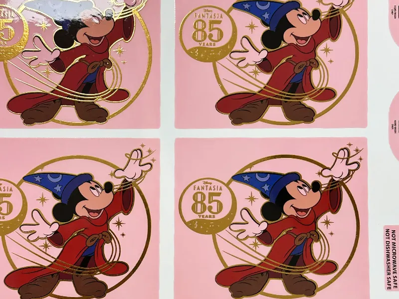 Low temperature printed paper