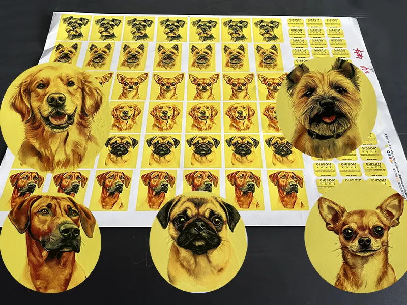 Ceramic printing paper