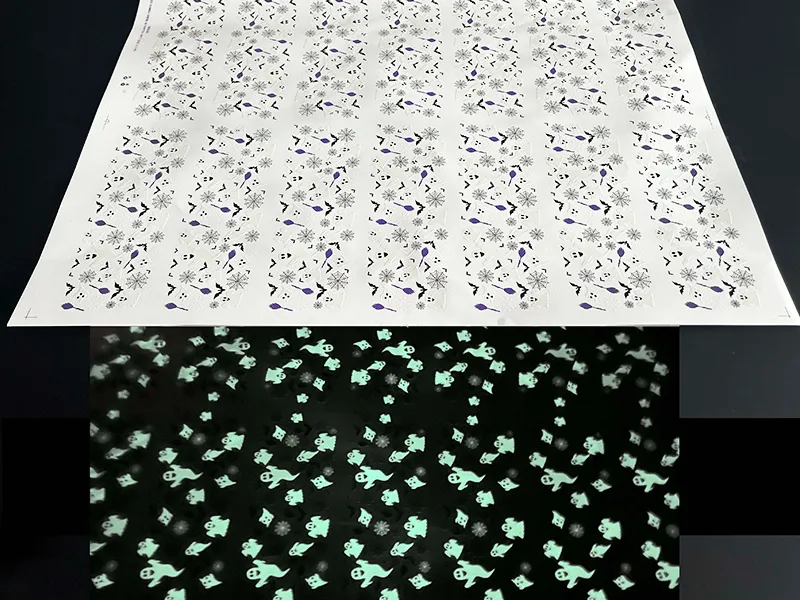 Low temperature printed paper