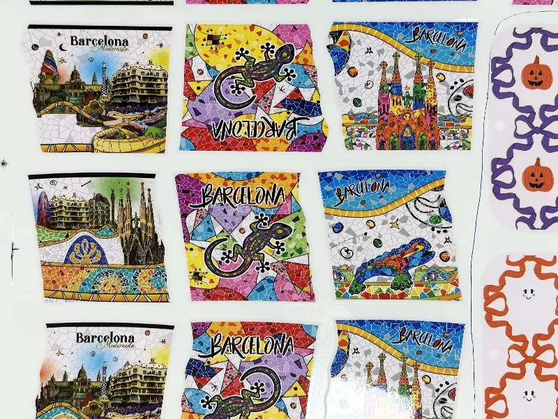 Low temperature printed paper