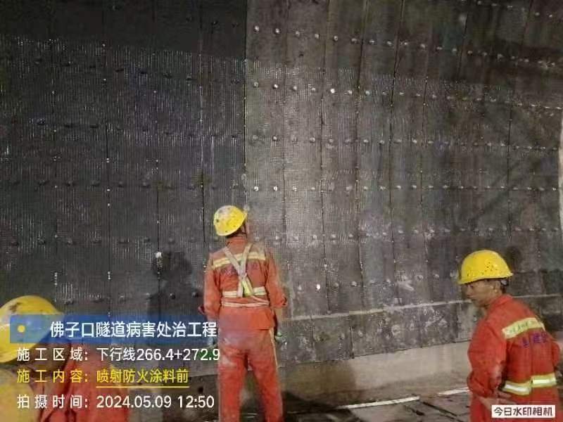 佛子口隧道病害處治工程