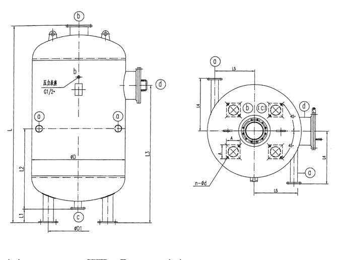  Periodic blowdown expansion tank 
