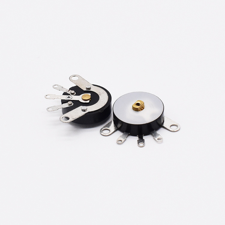 RV12 Linear Carbon Film Rotary Thumbwheel Potentiometer With Switch 5k 10k 100k