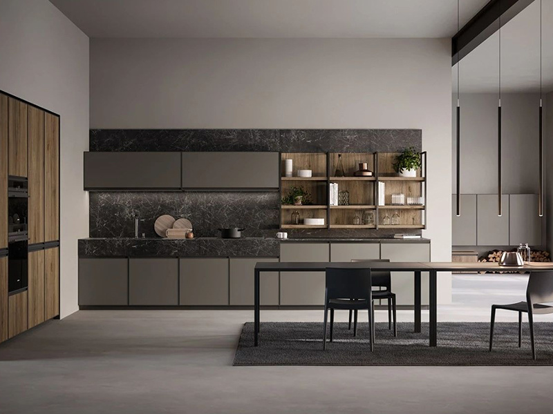 High End Custom Pvc Wooden Cabinet Furniture Modular Kitchen Cabinets Made In China