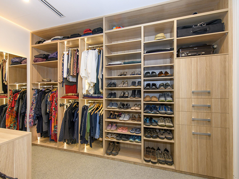 Elegant And Practical Custom Walk-In Closets
