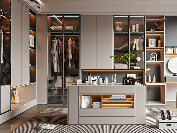 Intelligent cloakroom innovates home storage, customised design leads a new way of life