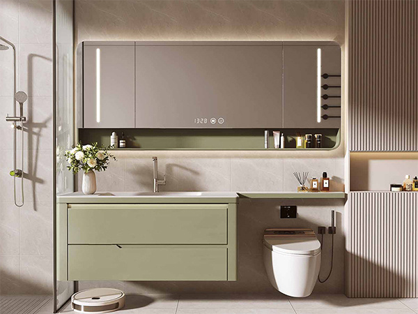 Smart technology and space optimisation reinvent the bathroom vanity experience