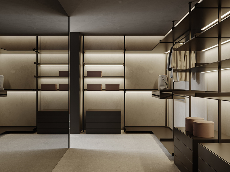 Wooden Wardrobe Custom Size Walk In Closet Bedroom Furniture Glass Door Folding Walk In Closet