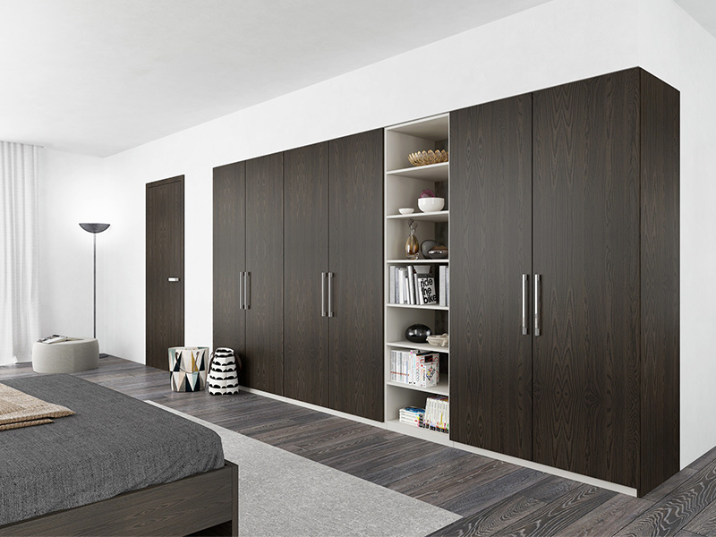 Bedroom Furniture Wooden Wardrobe Bookshelf Factory Direct Sale Custom Design Wardrobe Storage Items