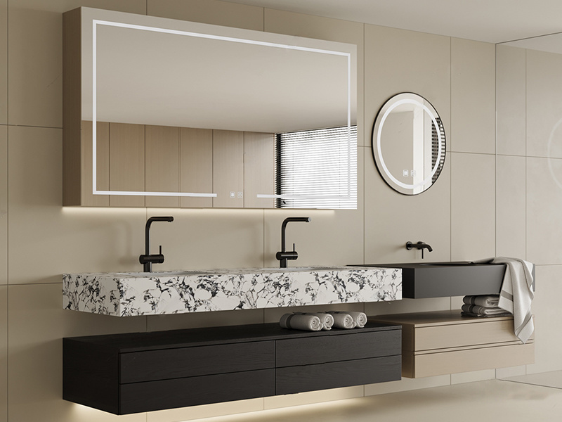 Custom Bathroom Vanity Cabinet Furniture Set Design Freestanding Sink Bathroom Vanity