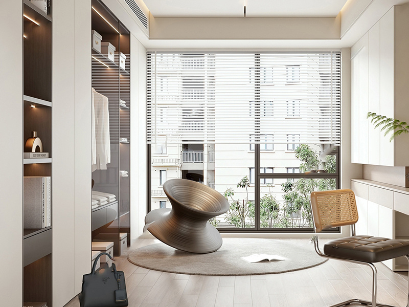 Custom Luxury Bedroom Solid Wood Walk In Closet Design Modern Walk In Closet System Furniture