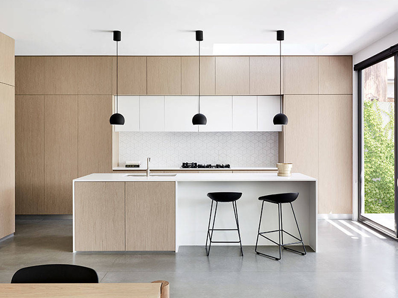 Design Luxury Full Set Made In China Handleless Kitchen Cabinets Oak Kitchen Cabinets Set