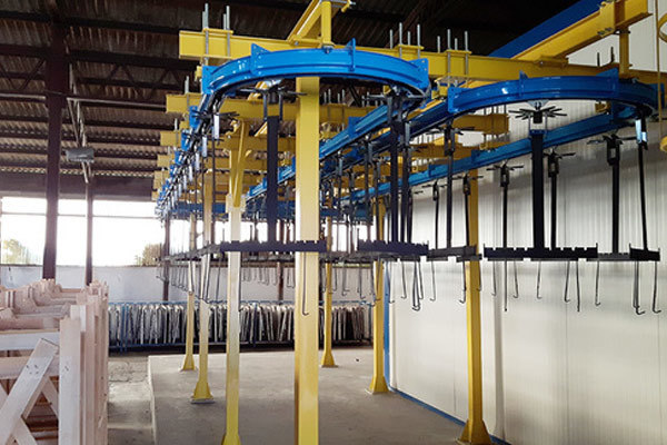 The difference between suspended conveyors and ground conveyors