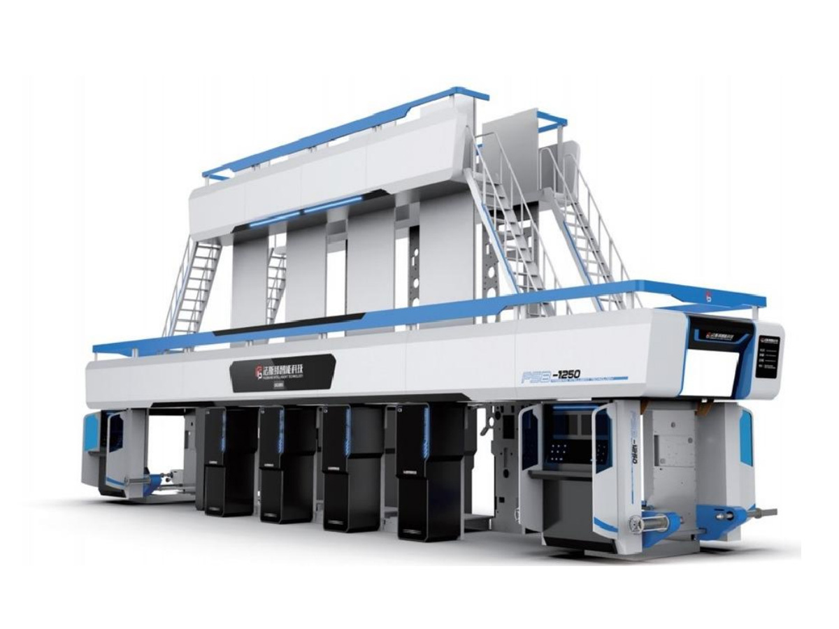 Electronic  shaft  fsb800  water-based  ink  rotogravure  printing  machine