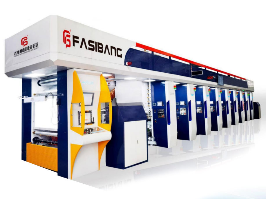 3.Electronic shaft unit type rotogravure printing machine,