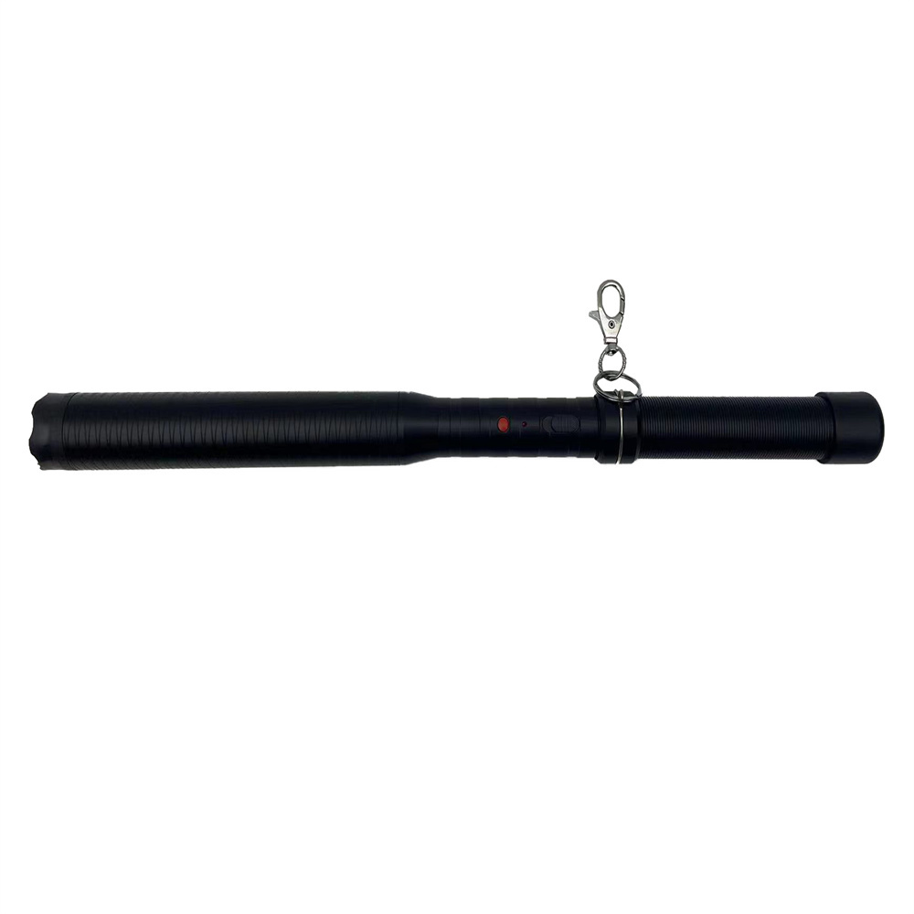 Flashlight stun baton