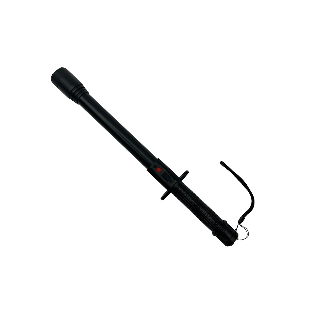 Flashlight stun baton