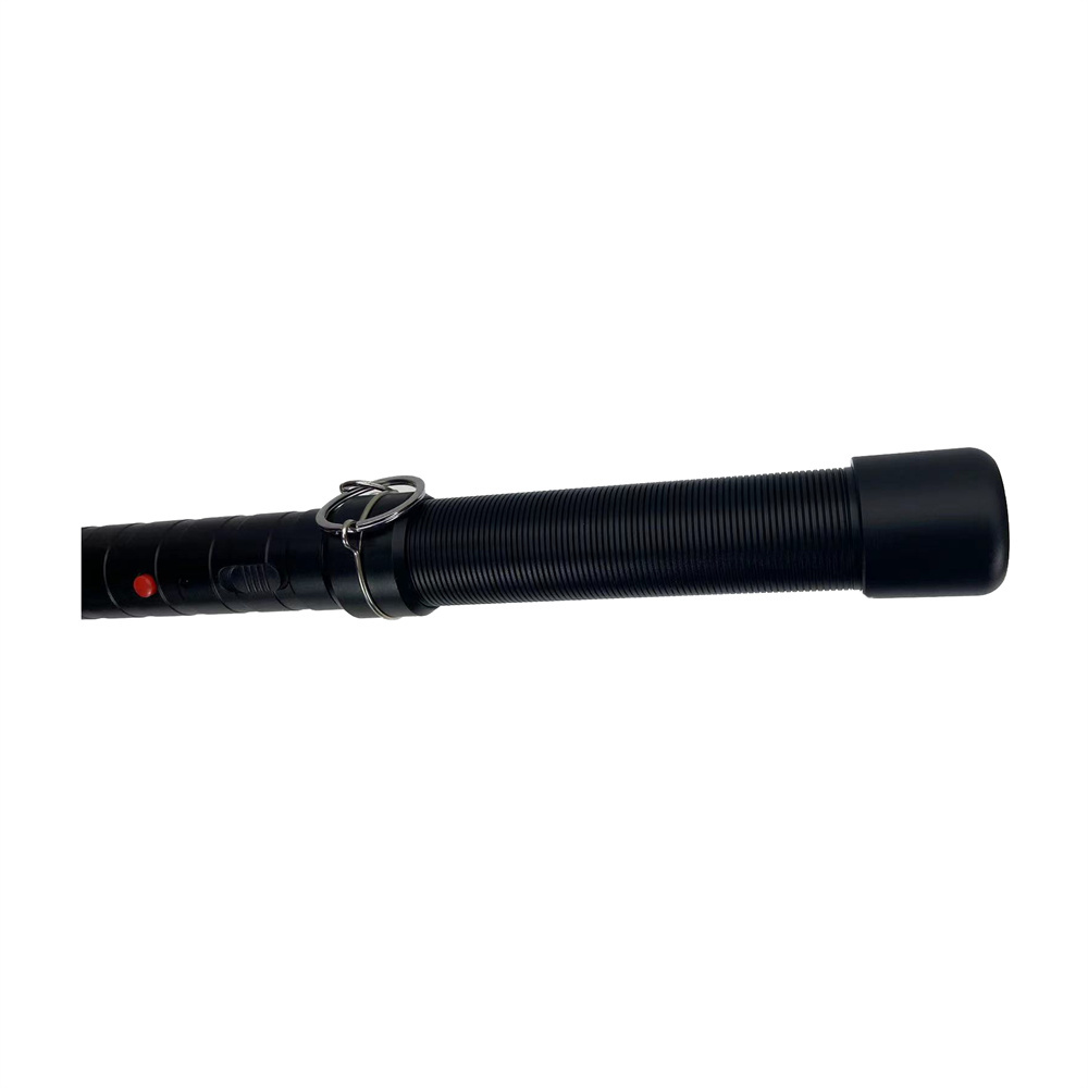 Flashlight stun baton