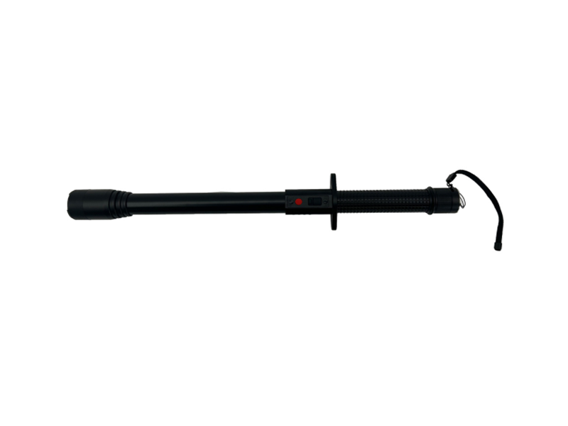Flashlight stun baton