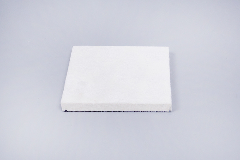 Carbonized Australian wool Felt