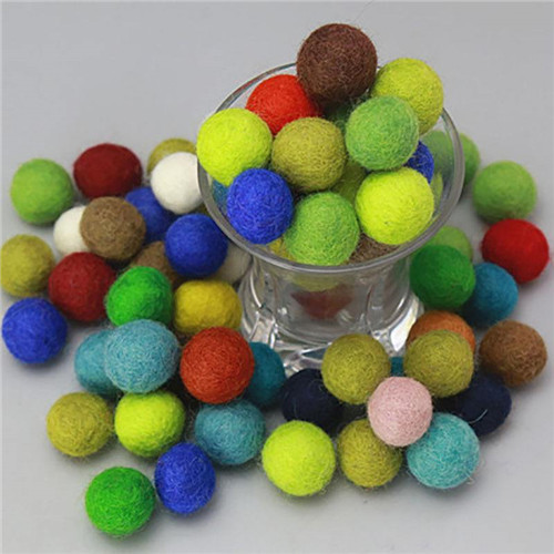 Colored Wool Balls