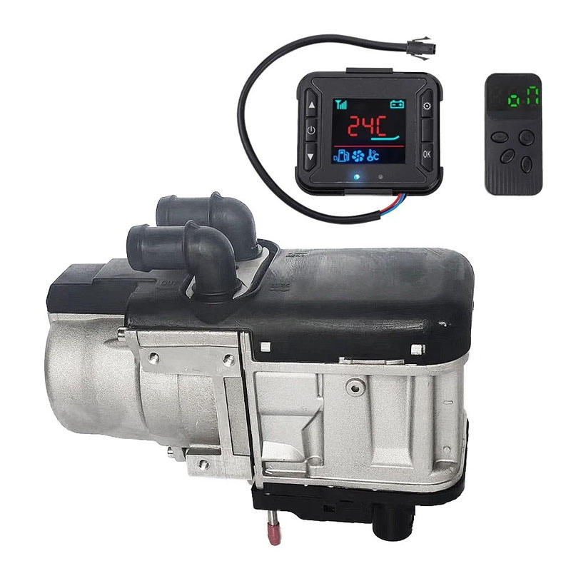 Universal 12V 5KW Diesel Water Heater with Remote Control for Boats Campers Cars-Air Conditioning System Accessory