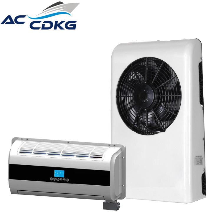 12/24 Volt Parking  Electric air Conditioner for Truck Tractor  Excavator