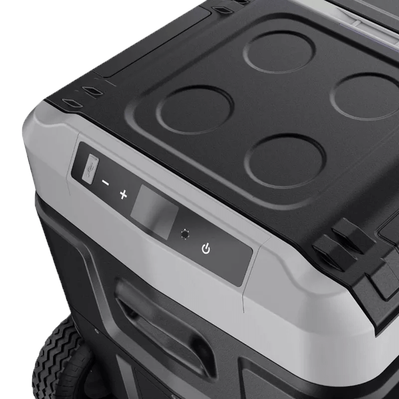 ED40/50/60L 12V/24V/100-240V Cooler Box Portable Car Fridges 60W Truck Freezer Vehicle Refrigerator ABS Battery Refrigerator