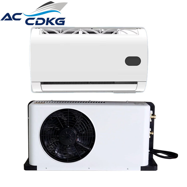24V Electric Parking Cooler Truck Parking Air Conditioner for RV
