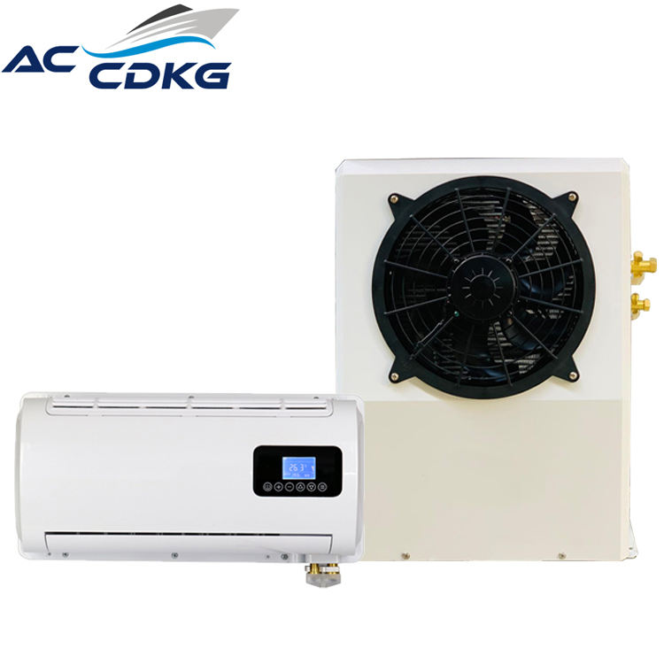 Portable Mini 12 Volt  Parking Cooler Electric Split air Conditioning for Truck Excavator Tractor