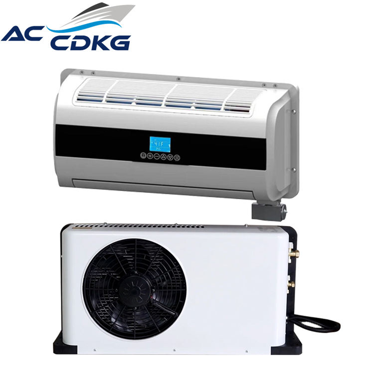 Rv Accessories Parking Ac 24v Dc Cooler Car Truck air Conditioning