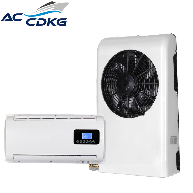 Electrical Mini Split  Car 12v 24v air Conditioner for Tractor Truck  Rv