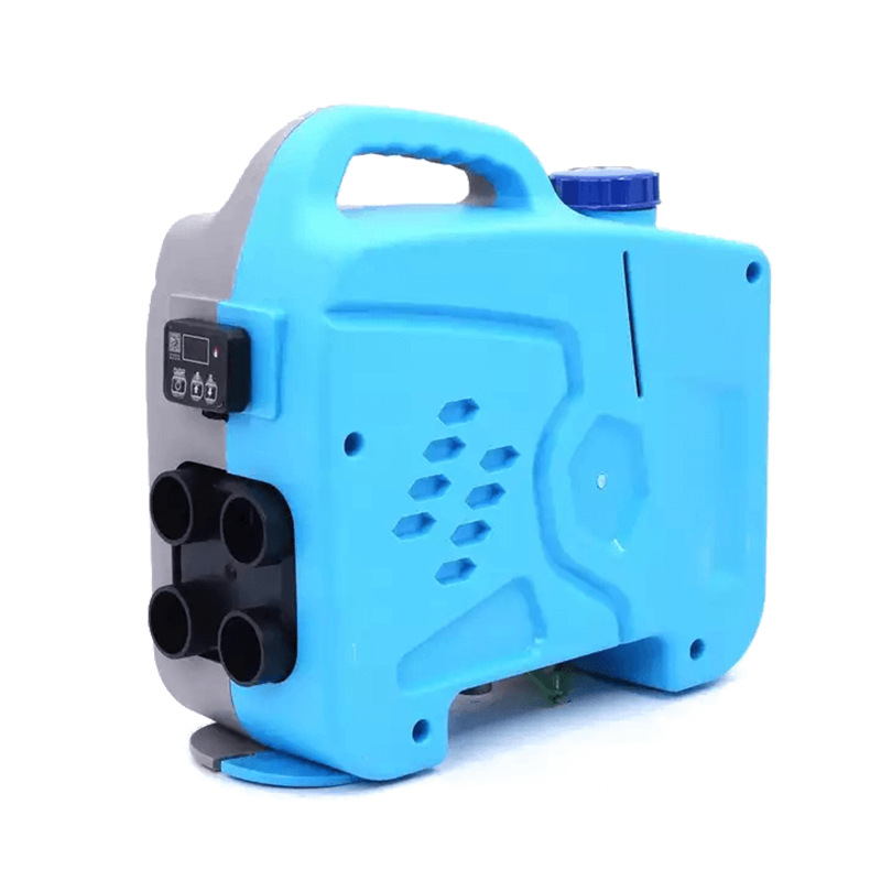CKR-Y412 Diesel Air Heater All In one, One Air Outlet, 5KW Diesel Heater 12V, Fast Heating, Diesel Parking Heater with Red LCD Switch Remote Control For Car, RV Truck, Boat, Campervans and Caravans