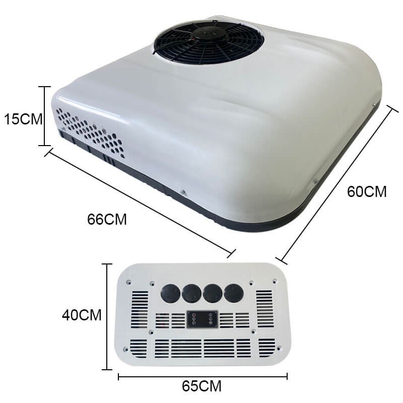 YCT-7001 China manufacturer 24V Truck Sleeper Parking Cooler 12v 24v truck parking cooler rooftop air conditioner for sale
