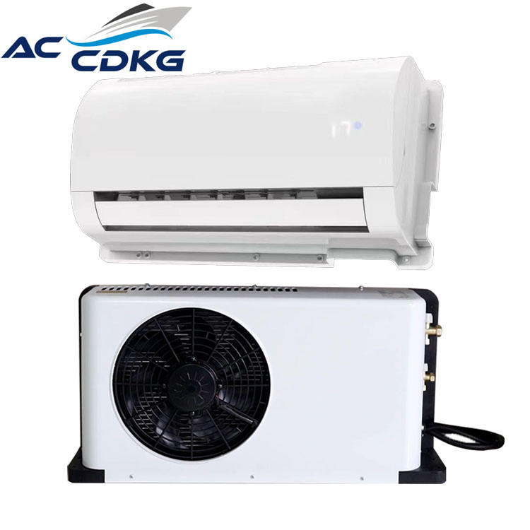 Split Wall Mount Electric Parking Cooler 24v  12v Truck Aircondit for Van Truck