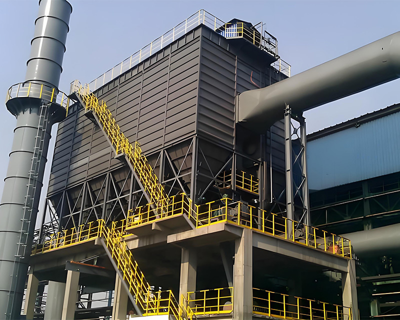 Boiler dust collector