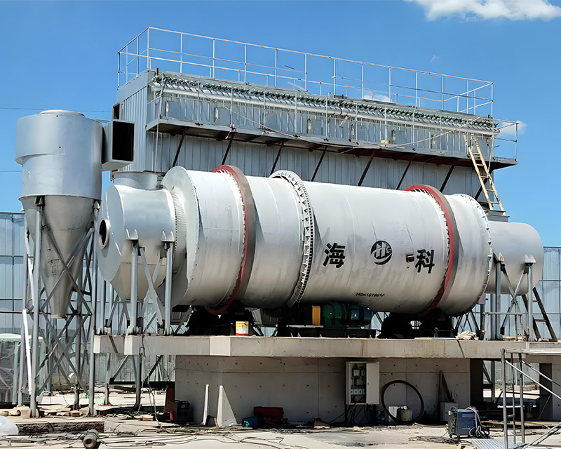 Fly ash dryer