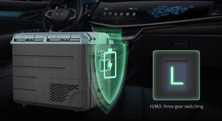 Detailed explanation of battery protection functions for car refrigerators in high, medium, and low levels