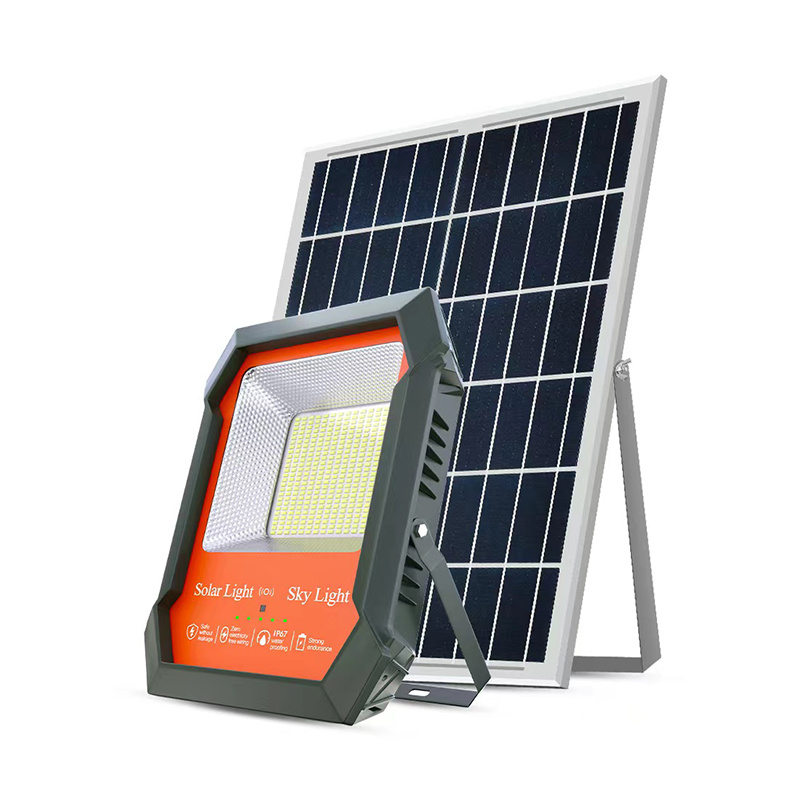 Solar floodlight