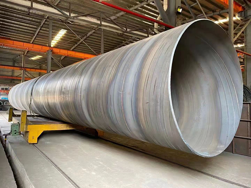 Spiral steel pipe