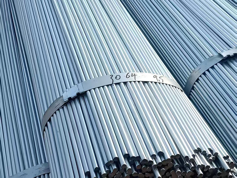 Galvanized steel rod