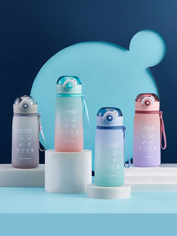 Permanent milky way water bottle