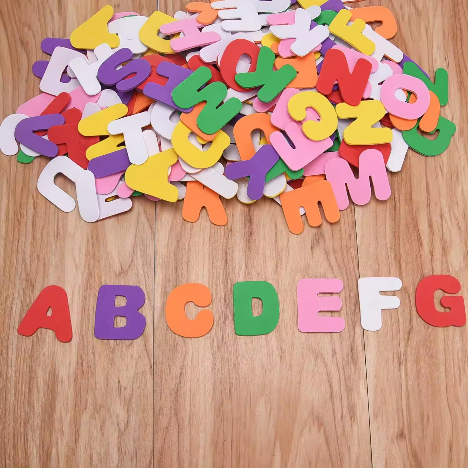 Three-Dimensional Foamy Sticker Toy Colorful Sticky Letter Alphabet Goma EVA Foam Sticker