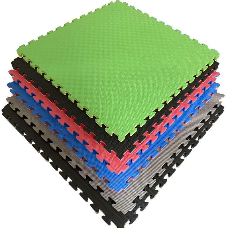 Wholesale 100% 1*1m EVA High Density Taekwondo floor mat tatami karate mat judo mat