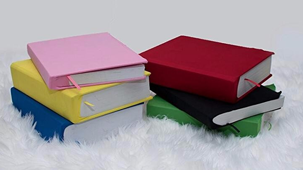 Plain color spandex/elastic/fabric Book Cover